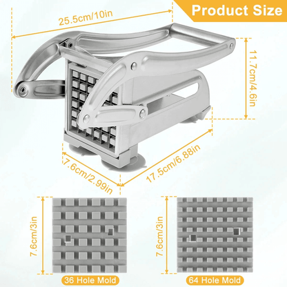 Stainless Steel Manual Potato Cutter And French Fries Slicer 2