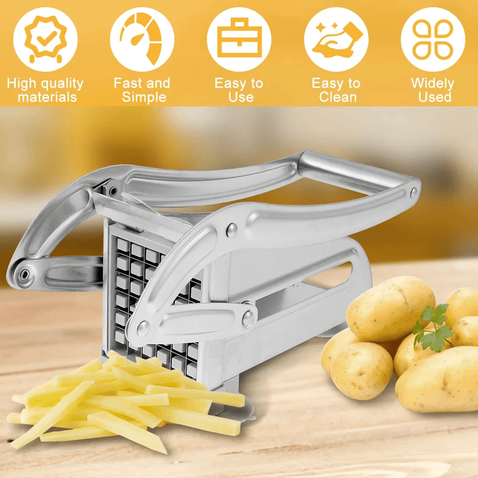 Stainless Steel Manual Potato Cutter And French Fries Slicer 4