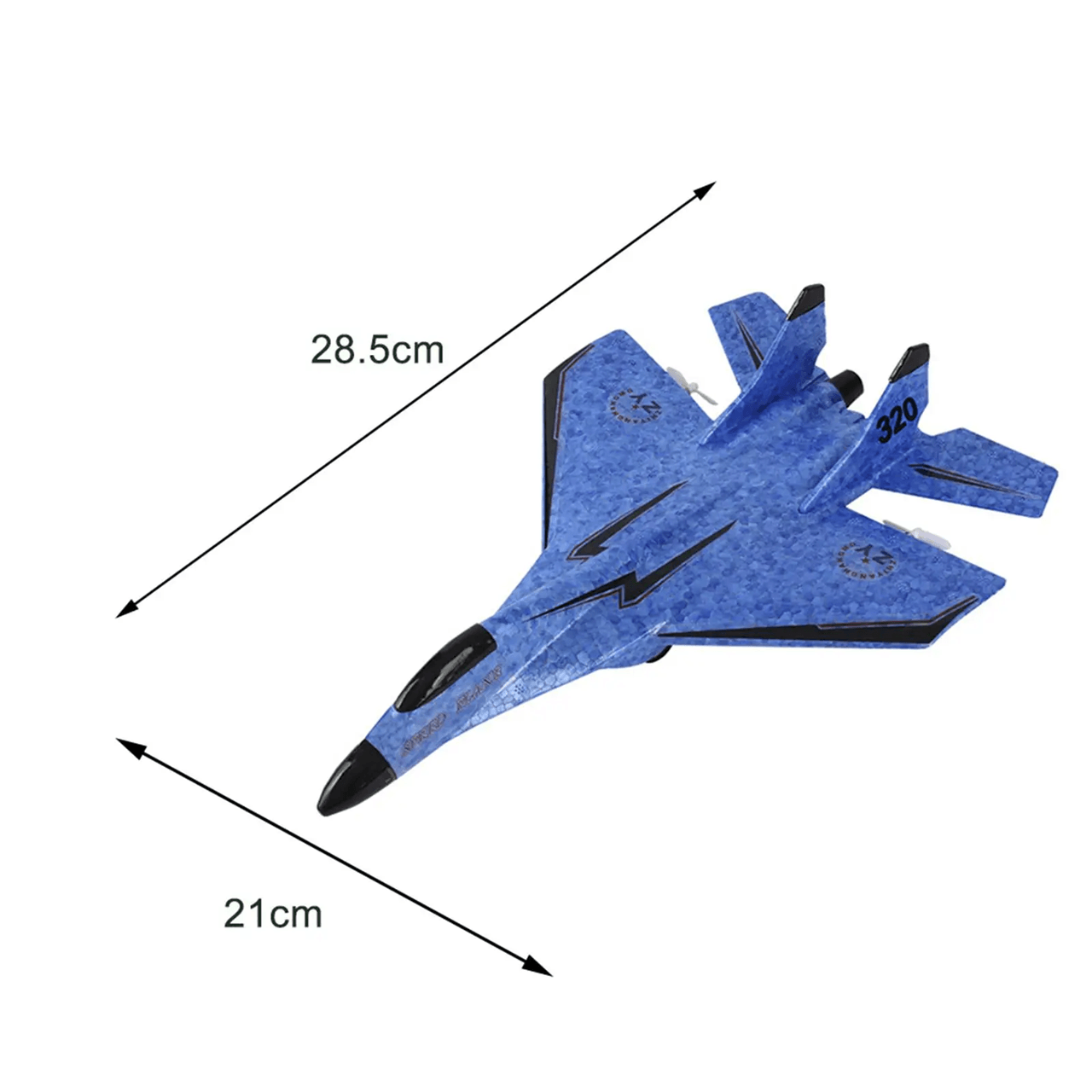 RC Glider Jet Fighter With Night Lights And Anti Falling Design For Beginners 3