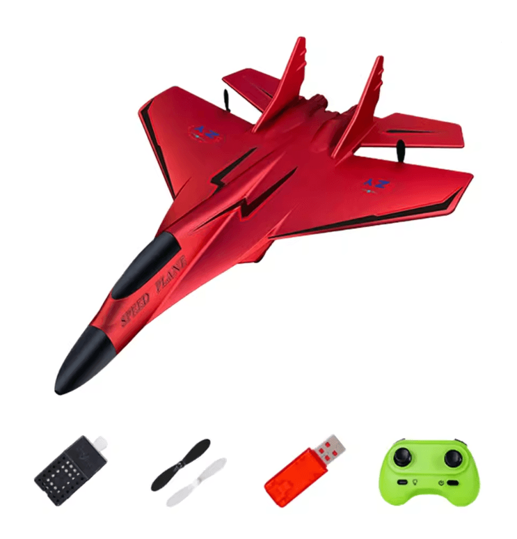 RC Glider Jet Fighter With Night Lights And Anti Falling Design For Beginners 4