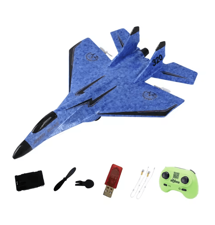 RC Glider Jet Fighter With Night Lights And Anti Falling Design For Beginners 5