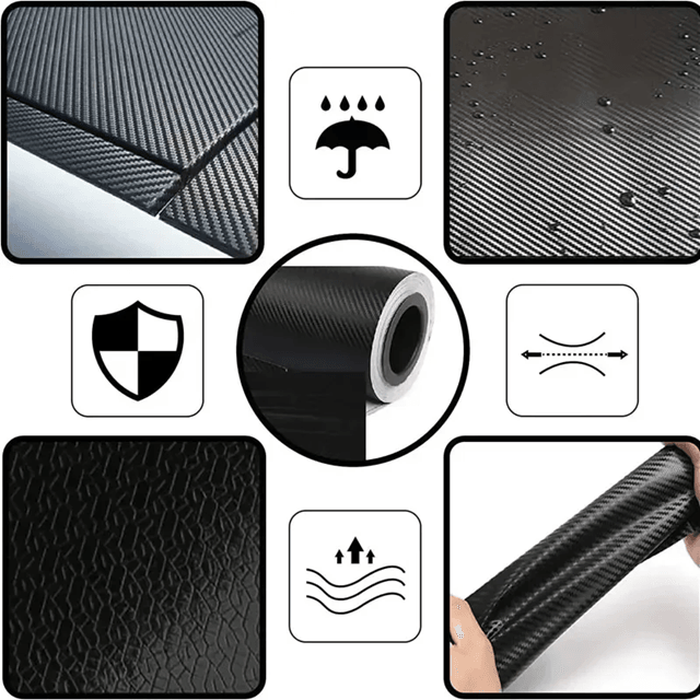 PU Leather Car Interior Trim Strip With Self Adhesive Gap Filler 2