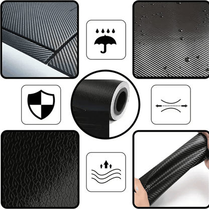 PU Leather Car Interior Trim Strip With Self Adhesive Gap Filler 2
