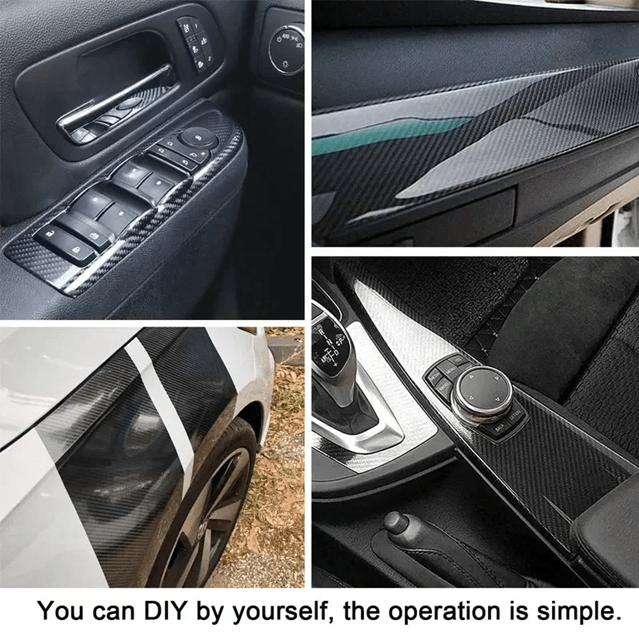 PU Leather Car Interior Trim Strip With Self Adhesive Gap Filler 3