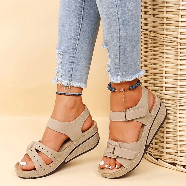 Lightweight Wedge Sandals For Women With Non Slip Platform Design 2