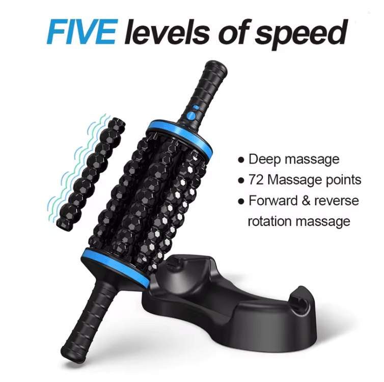 Cordless Roller Body Massager With Rechargeable 360 Percussive Therapy 1