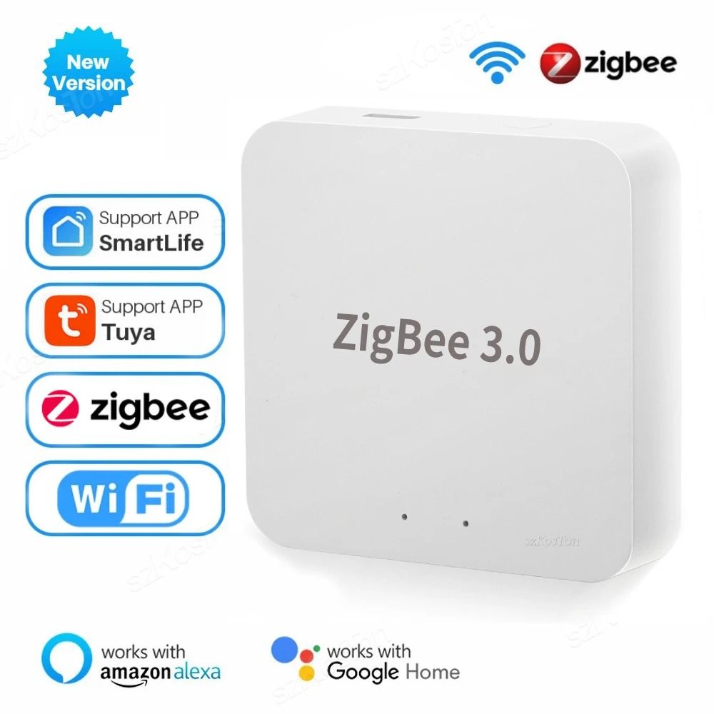 Smart Gateway Hub with Zigbee 3.0 for Home Automation