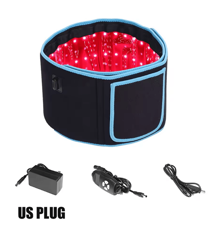 Red And Infrared Light Therapy Belt LED Slimming Waist And Body Heat Pad 2