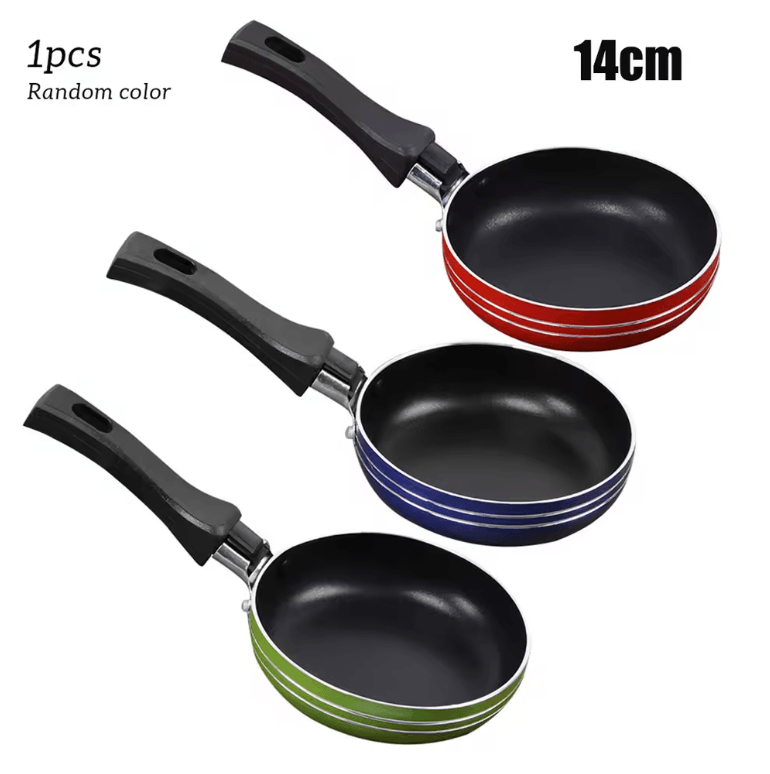 Mini Non Stick Frying Pan Small Steel Cookware For Eggs And Sauces 2