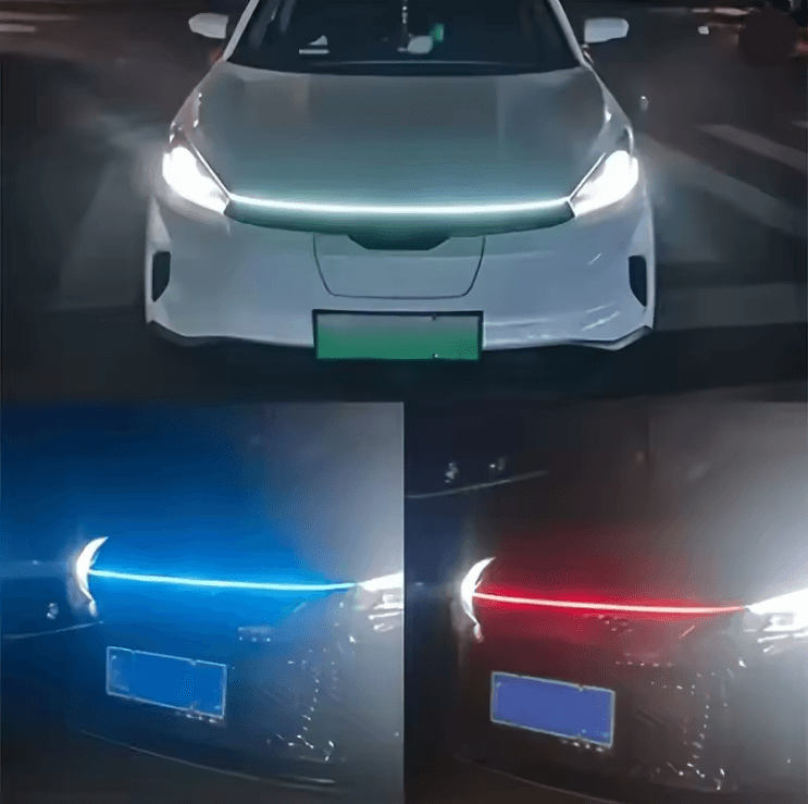 LED Daytime Running Light Car Hood Decorative Ambient Strip 1