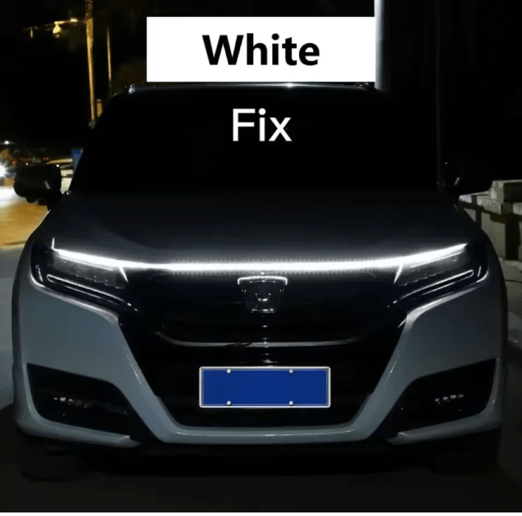 LED Daytime Running Light Car Hood Decorative Ambient Strip 4