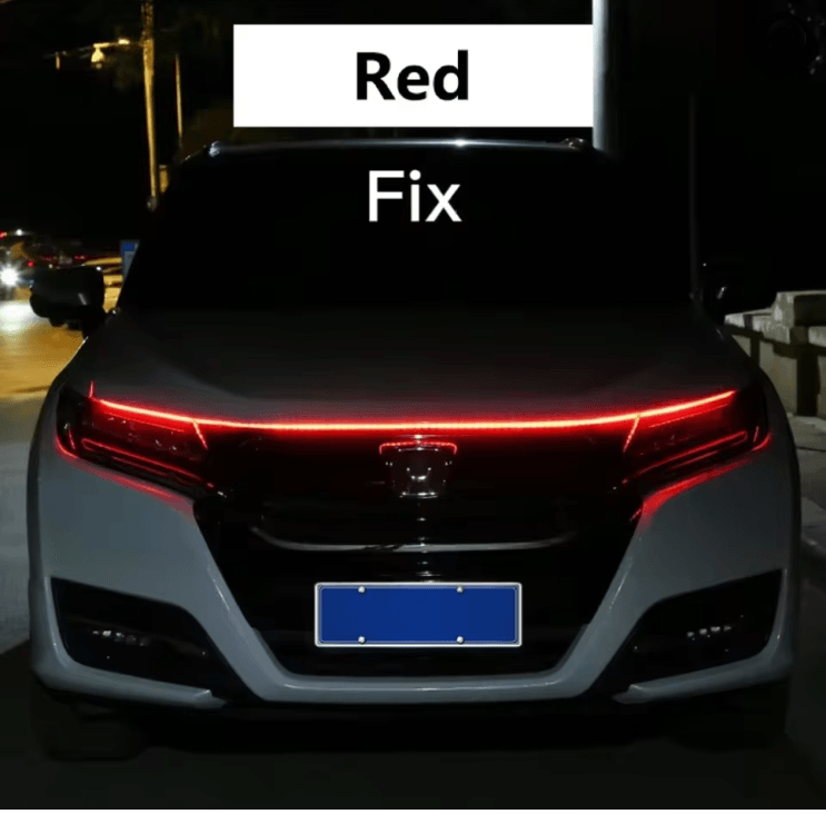 LED Daytime Running Light Car Hood Decorative Ambient Strip 5
