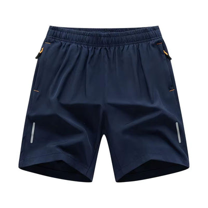 Mens QuickDry Ice Silk Casual Shorts  Lightweight Sports Pants For Summer Comfort 1