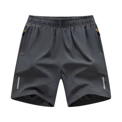 Mens QuickDry Ice Silk Casual Shorts  Lightweight Sports Pants For Summer Comfort 2