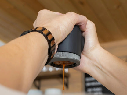 Portable Espresso Maker 18 Bar Travel Coffee Machine 4