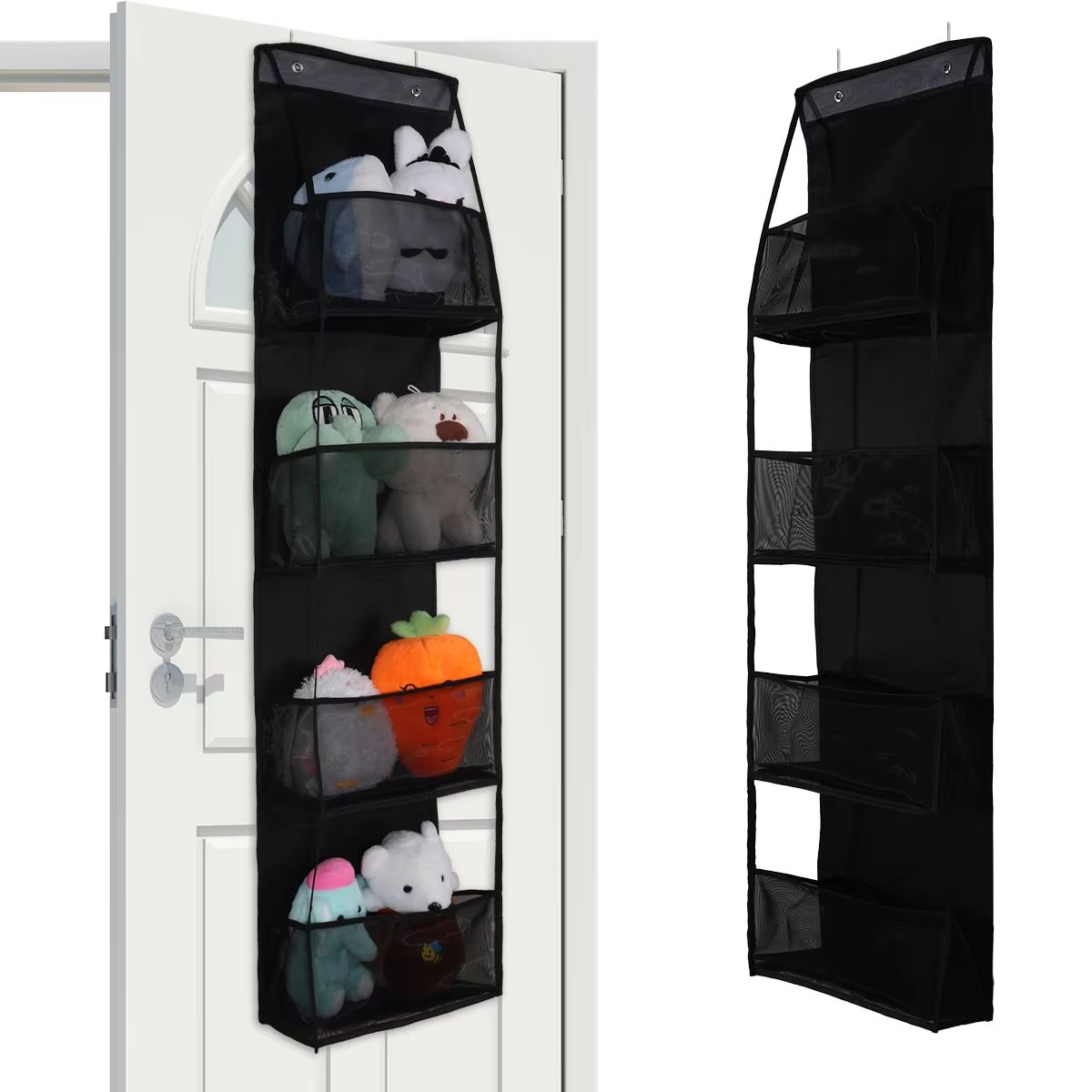 Over The Door Hanging Organizer  46 Layer Wall Storage For Closet Bathroom Nursery  Bedroom 18