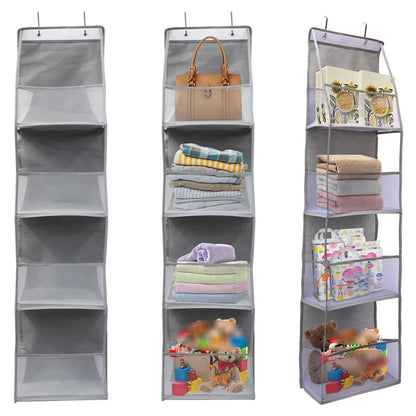 Over The Door Hanging Organizer  46 Layer Wall Storage For Closet Bathroom Nursery  Bedroom 1