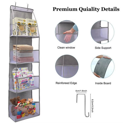 Over The Door Hanging Organizer  46 Layer Wall Storage For Closet Bathroom Nursery  Bedroom 4