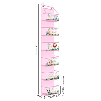 Over The Door Hanging Organizer  46 Layer Wall Storage For Closet Bathroom Nursery  Bedroom 20