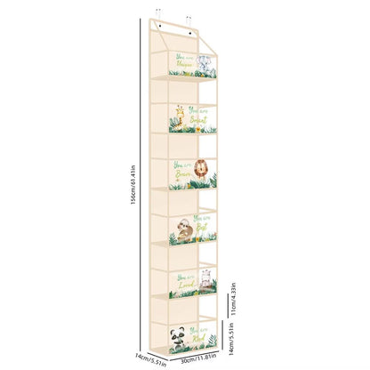 Over The Door Hanging Organizer  46 Layer Wall Storage For Closet Bathroom Nursery  Bedroom 22