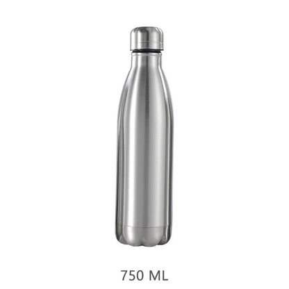 Stainless Steel Water Bottle  500ml 750ml 1000ml Leakproof Travel Sports Drink Bottle For Outdoor G 8