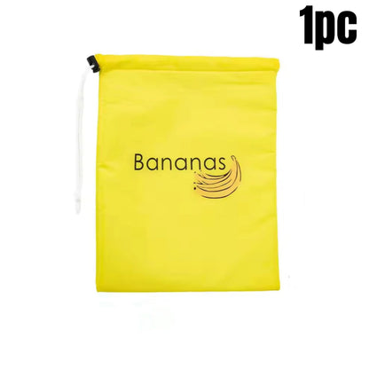 Reusable Banana Storage Bags  Insulated FreshKeeping Drawstring Pouch For Fruit And Vegetables Dura 6