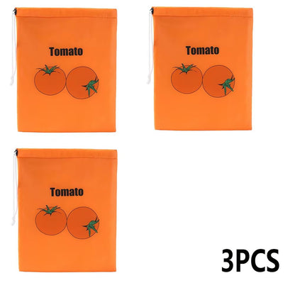 Reusable Banana Storage Bags  Insulated FreshKeeping Drawstring Pouch For Fruit And Vegetables Dura 12