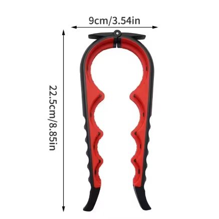 4in1 MultiFunction Can Opener  Easy Grip Bottle Cap Twister And AntiSlip Handle Opener For Cans And 9