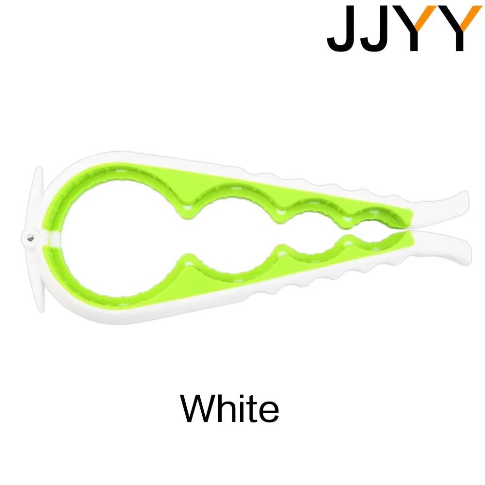 4in1 MultiFunction Can Opener  Easy Grip Bottle Cap Twister And AntiSlip Handle Opener For Cans And 11