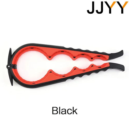 4in1 MultiFunction Can Opener  Easy Grip Bottle Cap Twister And AntiSlip Handle Opener For Cans And 7