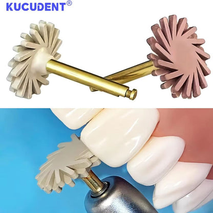 Dental Composite Resin Polishing Discs And Rubber Polishers 6 Piece Set For Professional Finishing  3