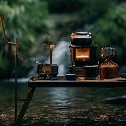 Goout Springhill Mini Wood Stove  Portable Folding Incense Burner  Mosquito Repellent For Camping O 4
