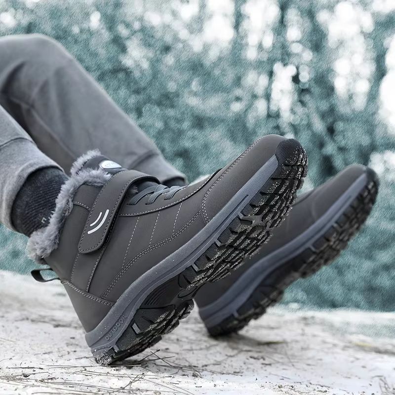Womens Winter Snow Boots  Warm Fur Lined Platform Ankle Boots With NonSlip Sole For Outdoor Hiking  5