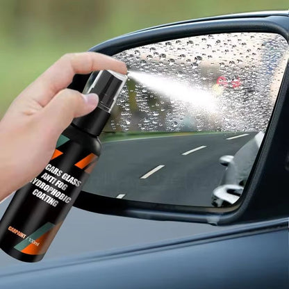 Car Glass Anti Rain Spray Nano Coating Hydrophobic Waterproof Agent for Clear Visibility and Oil Film Removal