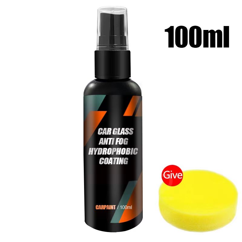 Car Glass Anti Rain Spray Nano Coating Hydrophobic Waterproof Agent For Clear Visibility And Oil Fi 6