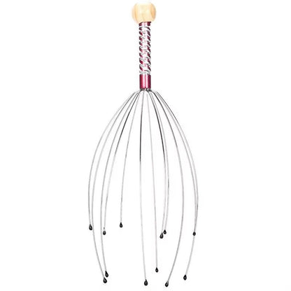 Stainless Steel Octopus Head Massager  Scalp Scratcher And Relaxation Claw For Stress Relief And It 5
