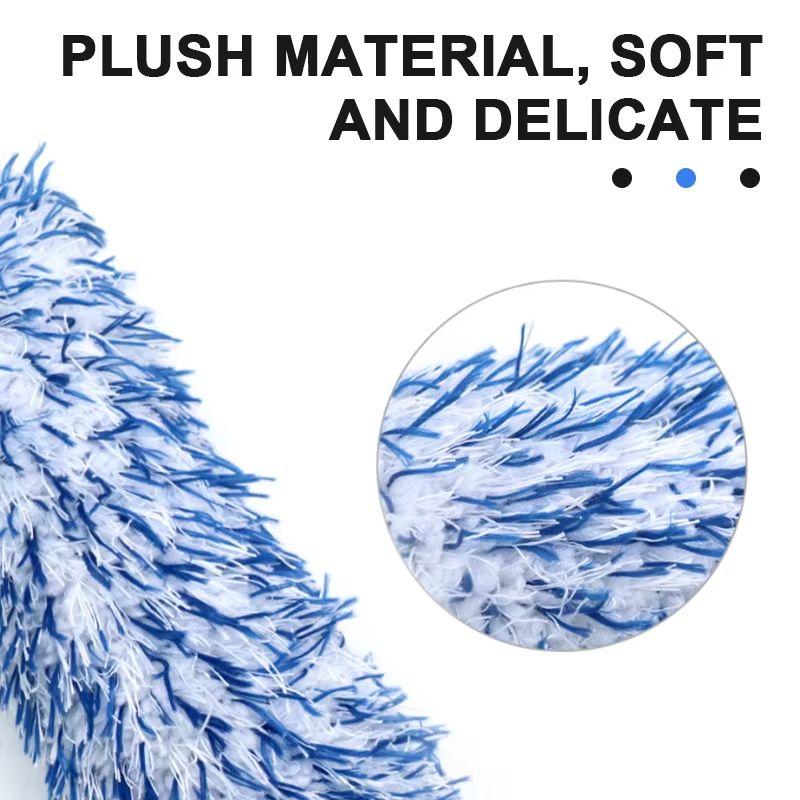 SEAMETAL Car Wheel Tire Rim Cleaning Brush  Portable Plush Hub Detailing Brush For Dust And Dirt Re 4