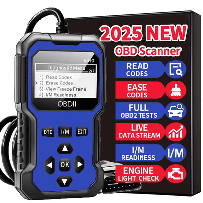 Car OBD2 Scanner Diagnostic Tool  Engine Fault Code Reader For All OBD II Protocol Cars 8