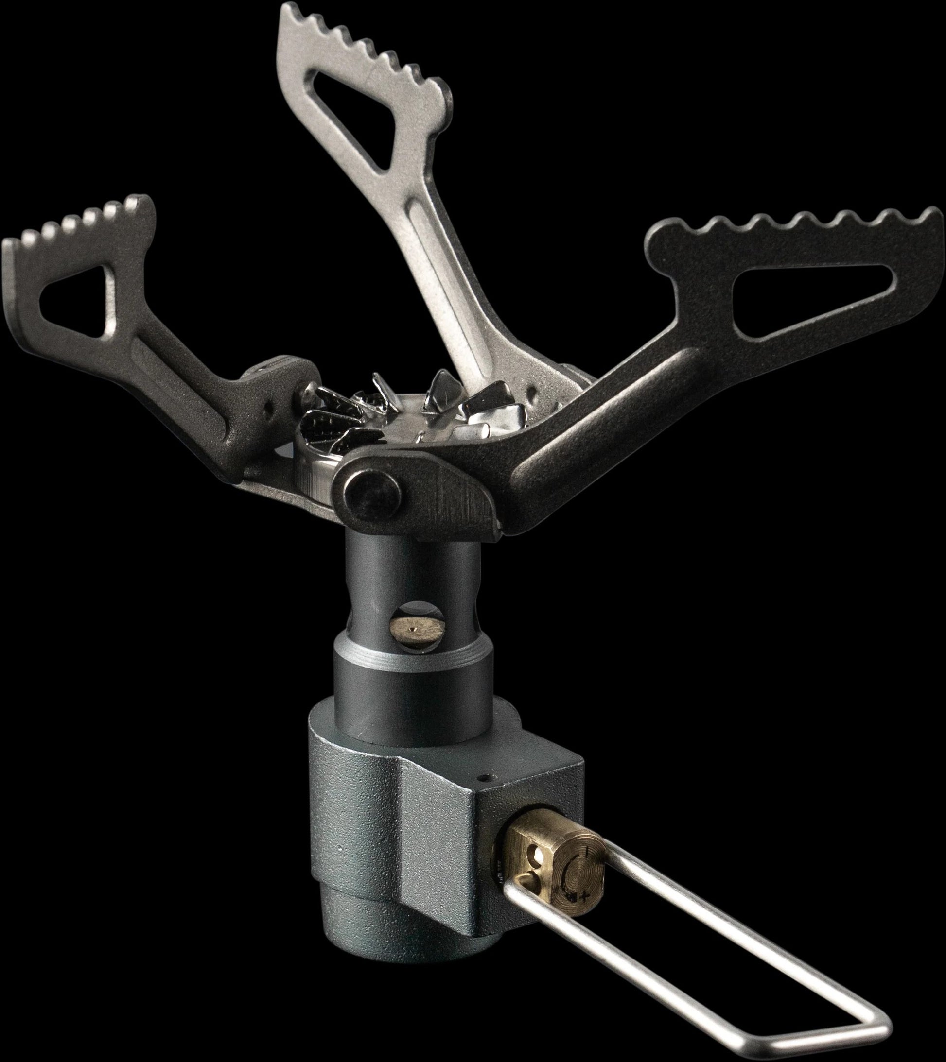 Titanium Mini Camping Gas Burner Pocket Stove Lightweight Portable Outdoor Cooking Furnace 4