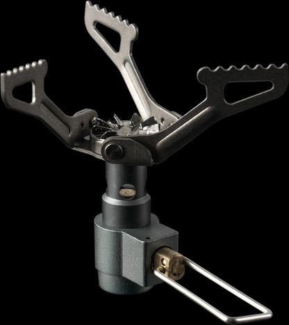 Titanium Mini Camping Gas Burner Pocket Stove Lightweight Portable Outdoor Cooking Furnace 4