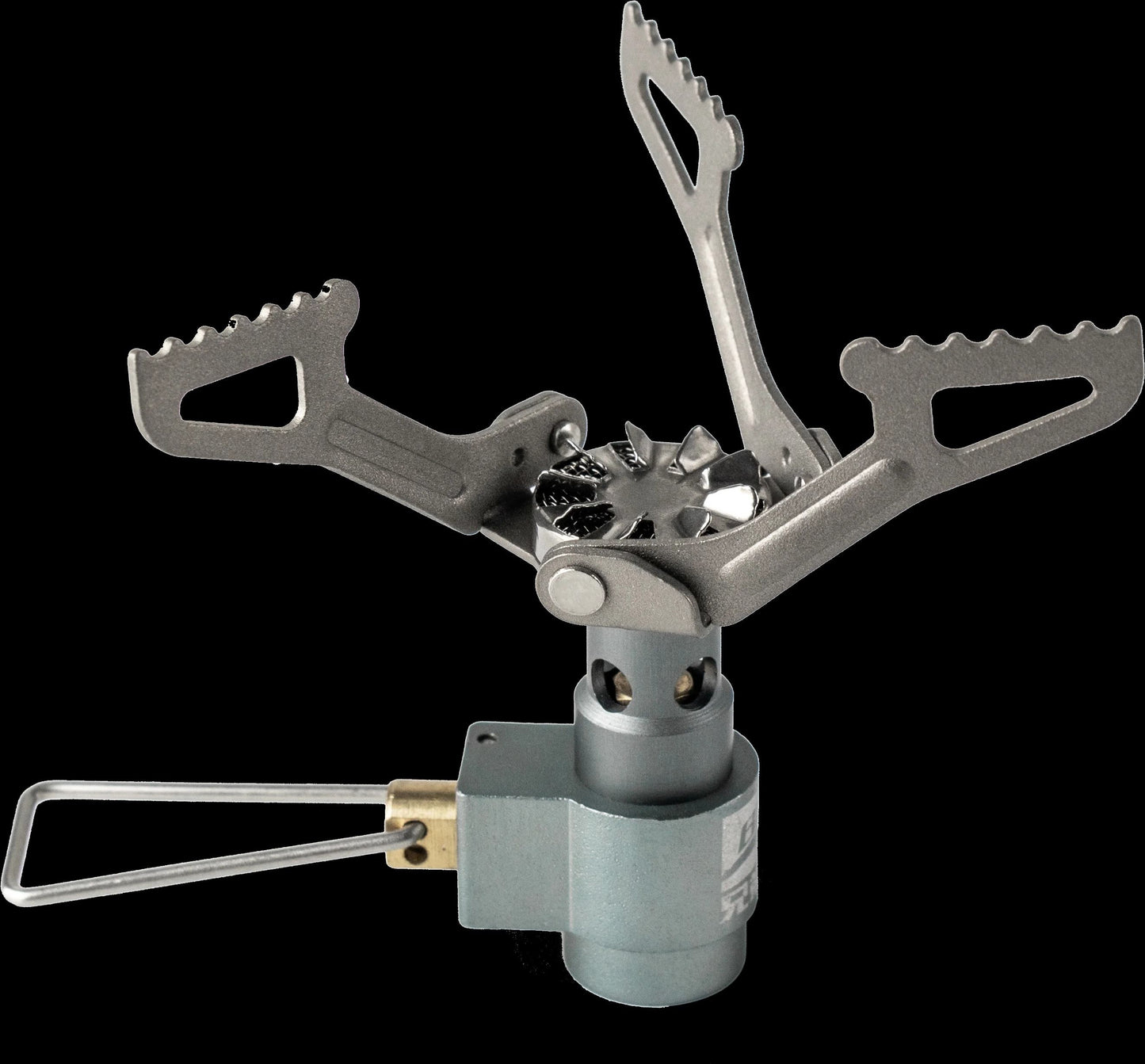 Titanium Mini Camping Gas Burner Pocket Stove Lightweight Portable Outdoor Cooking Furnace 5