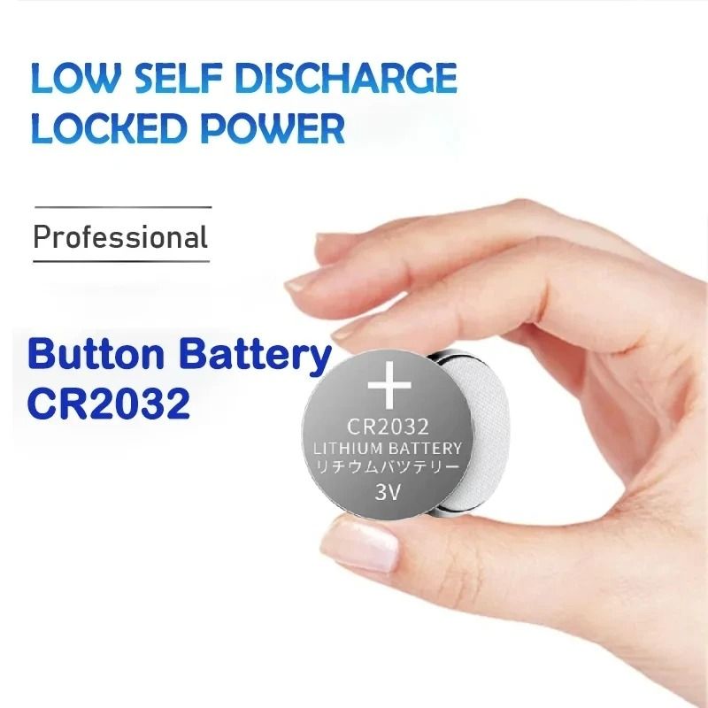 CR2032 Lithium Button Batteries 3V For Everyday Devices 1