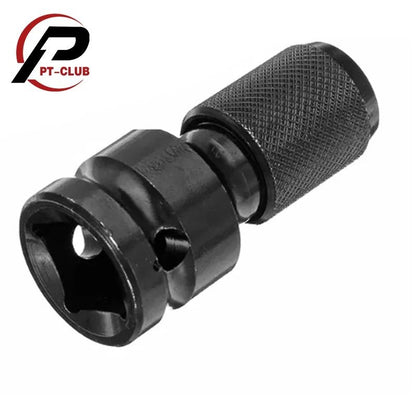 Quick Release 12 Inch Drive to 14 Inch Hex Female Socket Adapter Converter for Impact and Ratchet Wrench