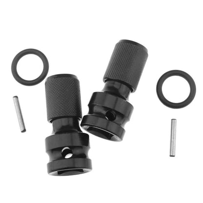 Quick Release 12 Inch Drive To 14 Inch Hex Female Socket Adapter Converter For Impact And Ratchet W 3