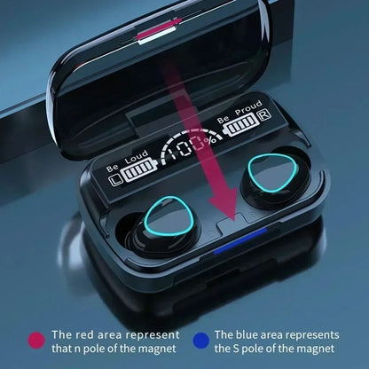 Original M10 Bluetooth Wireless Earbuds With Noise Cancellation 3
