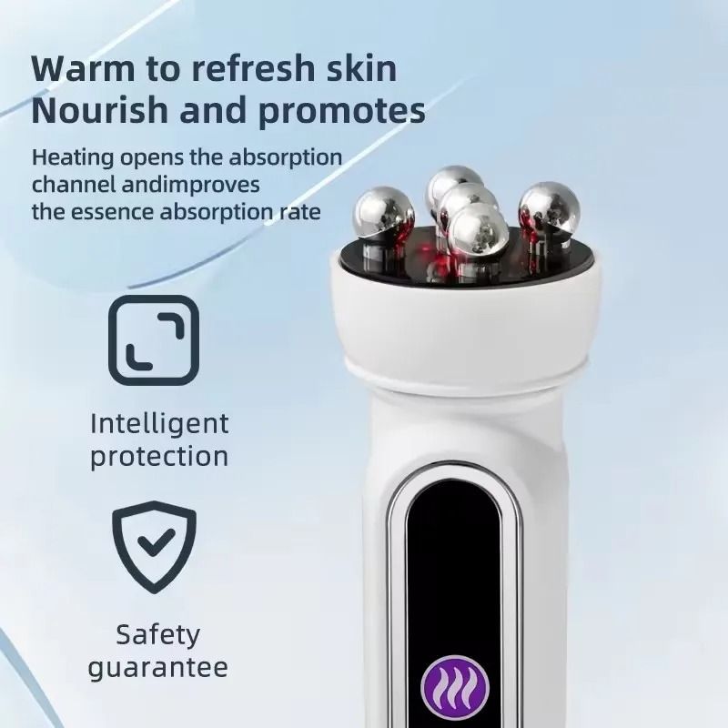 3 In 1 RF EMS Facial Roller Massager For Skin Lifting 3
