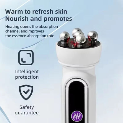 3 In 1 RF EMS Facial Roller Massager For Skin Lifting 3