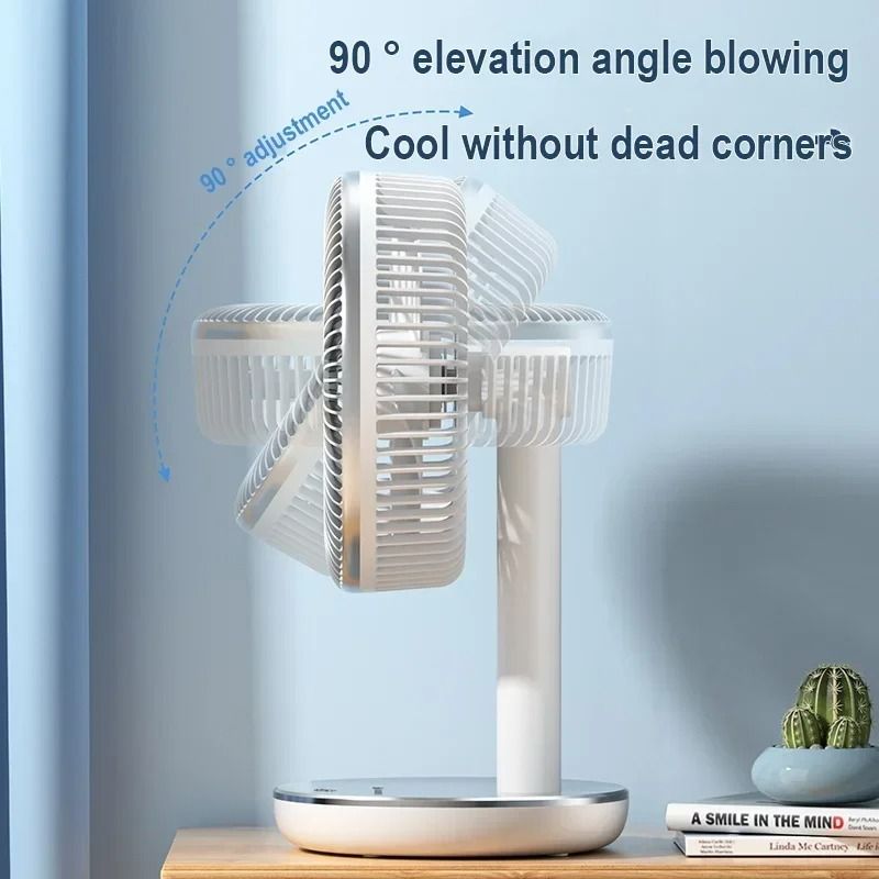 Rechargeable 7200 MAh Portable Desktop Fan For Home And Office 4