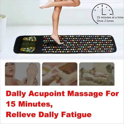 Acupressure Reflexology Foot Massage Pad  Health Care Foot Massager For Pain Relief  Relaxation 3
