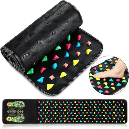 Acupressure Reflexology Foot Massage Pad  Health Care Foot Massager For Pain Relief  Relaxation 7